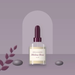 Sérum de nuit Médina Bleue – Zelliane, photo d'ambiance