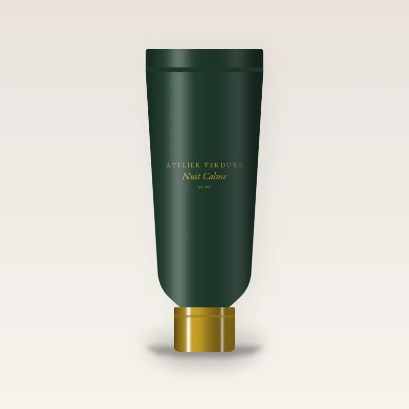 Crème solaire visage réconfortante Nuit Calme SPF 30 – Atelier Verdure, tube 40 ml