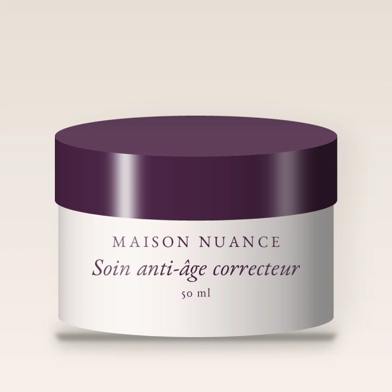 Soin anti-âge correcteur au complexe peptidique – Maison Nuance, pot 50 ml