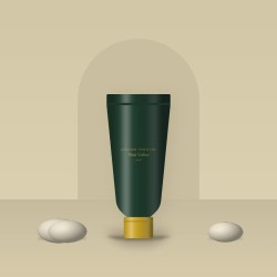 Crème solaire visage réconfortante Nuit Calme SPF 30 – Atelier Verdure, photo d'ambiance