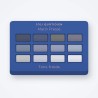 Palette yeux longue tenue Matin Pressé – Joli Quotidien, 9 × 1 g, teinte Tons froids