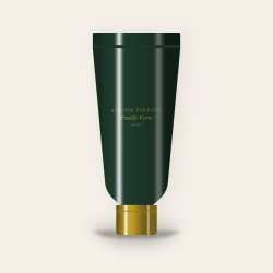 Gommage visage doux Feuille Verte – Atelier Verdure, tube 100 ml