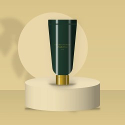 Gommage visage doux Feuille Verte – Atelier Verdure, photo d'ambiance