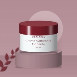 Crème hydratante fondante au panthénol – Edelfels, photo d'ambiance