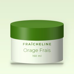 Masque capillaire Orage Frais au beurre de karité – Fraîcheline, pot 150 ml