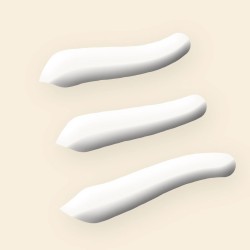 Vernis à ongles longue durée à l'huile d'argan – Terre d'Ocrelle, aperçu de la teinte 02 Blanc pur