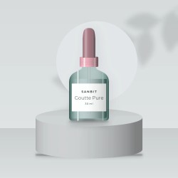Sérum Goutte Pure à l'huile de rose musquée – Sanbit, photo d'ambiance