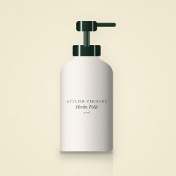 Sérum lissant Herbe Folle – Atelier Verdure, flacon-pompe 30 ml