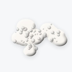 Savon saponifié à froid au rhassoul – Mélèze & Givre, aperçu de la texture