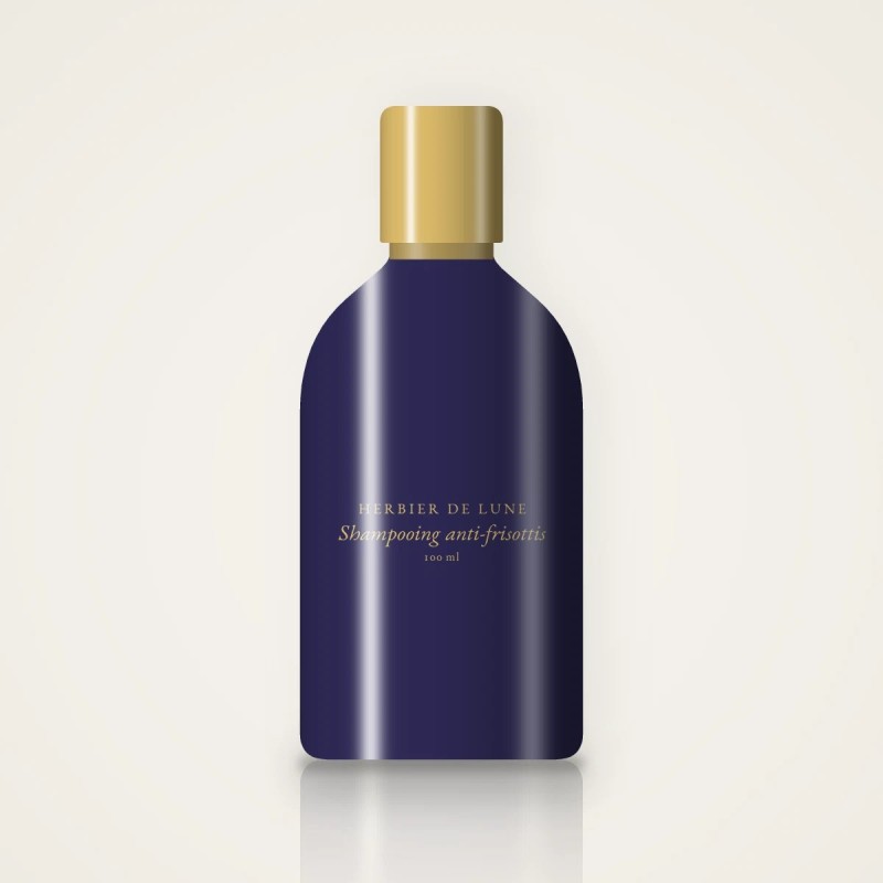 Shampooing anti-frisottis à l'extrait de romarin – Herbier de Lune, flacon 100 ml