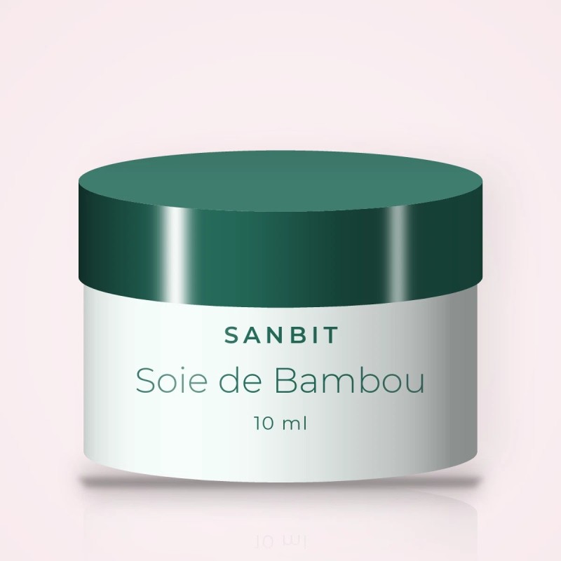 Contour des yeux rafraîchissant Soie de Bambou – Sanbit, pot 10 ml