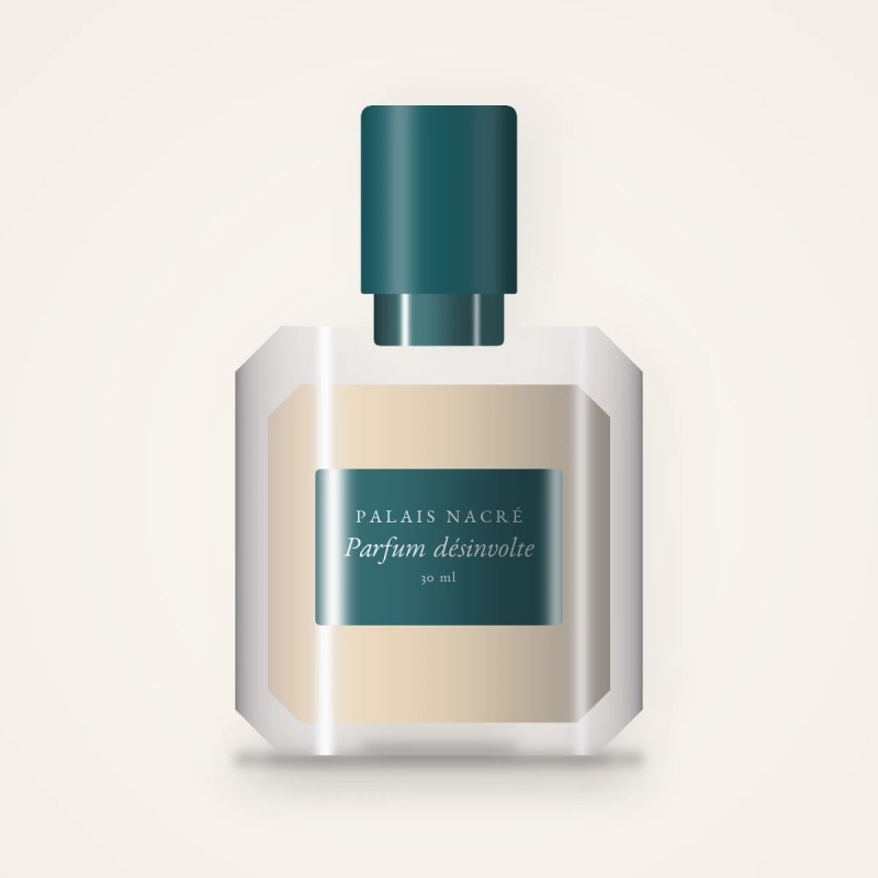 Parfum désinvolte à la vanille pour femme – Palais Nacré, flacon 30 ml
