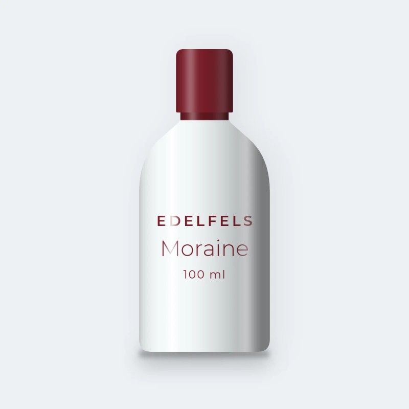 Lotion tonique Moraine à l'acide glycolique – Edelfels, flacon 100 ml