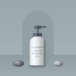 Nettoyant visage Source Minérale à l'extrait de concombre – Vellaure, photo d'ambiance