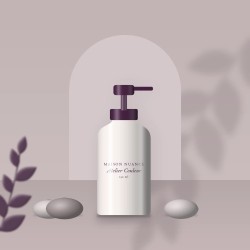 Lait corps Atelier Couleur à la provitamine B5 – Maison Nuance, photo d'ambiance
