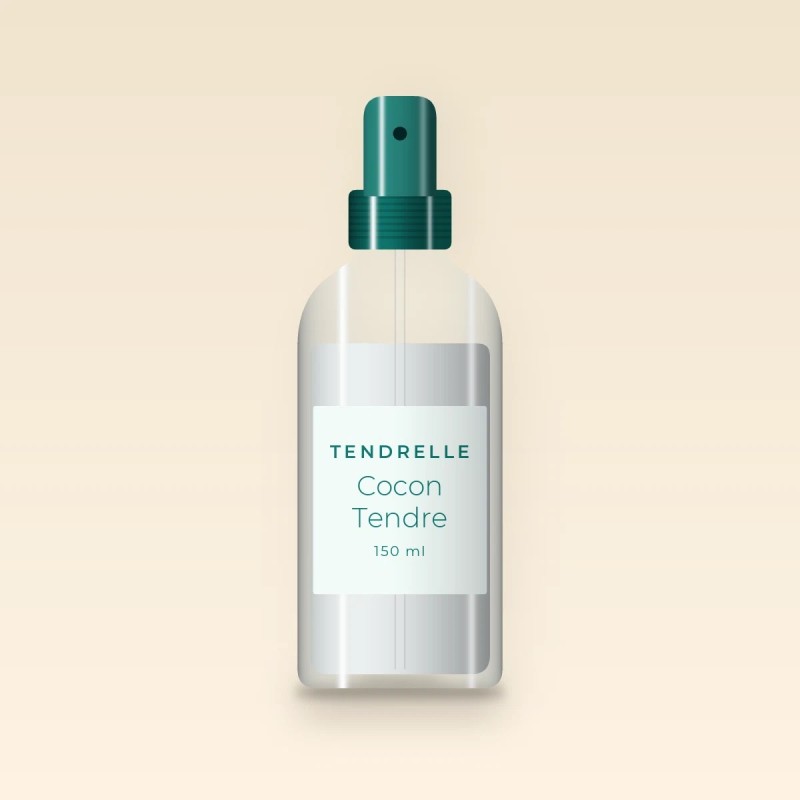 Soin sans rinçage disciplinant Cocon Tendre – Tendrelle, flacon spray 150 ml