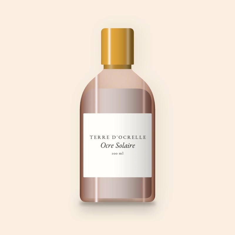 Ocre Solaire lotion tonique anti-pollution – Terre d'Ocrelle, flacon 100 ml