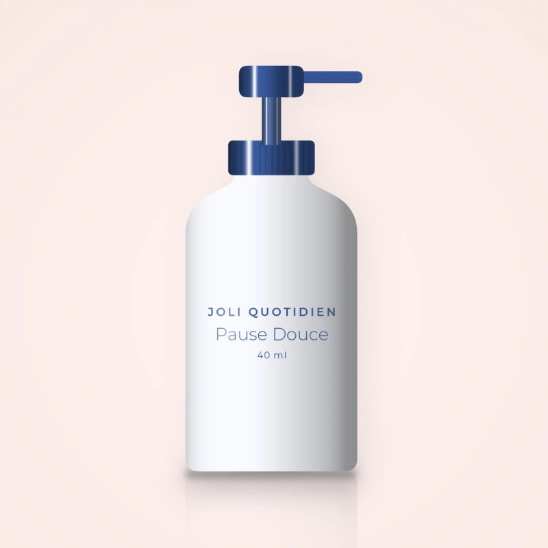 Pause Douce crème hydratante de jour – Joli Quotidien, flacon-pompe 40 ml