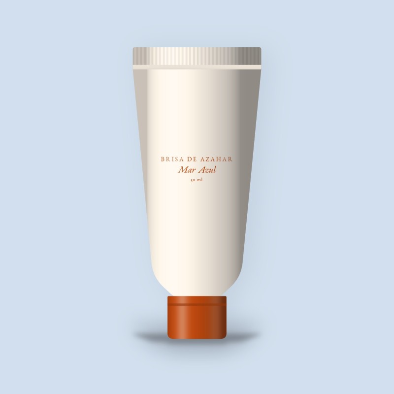 Crème mains Mar Azul à l'aloe vera – Brisa de Azahar, tube 50 ml