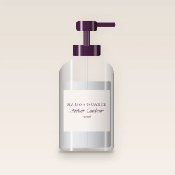 Shampooing Atelier Couleur à l'extrait de bouleau – Maison Nuance, flacon-pompe 250 ml
