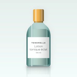 Lotion tonique éclat à l'extrait de réglisse – Tendrelle, flacon 100 ml