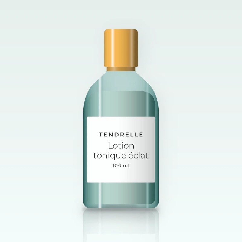 Lotion tonique éclat à l'extrait de réglisse – Tendrelle, flacon 100 ml