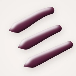 Vernis à ongles Quai Doré à l'amande douce – Rive Opaline, aperçu de la teinte 17 Prune