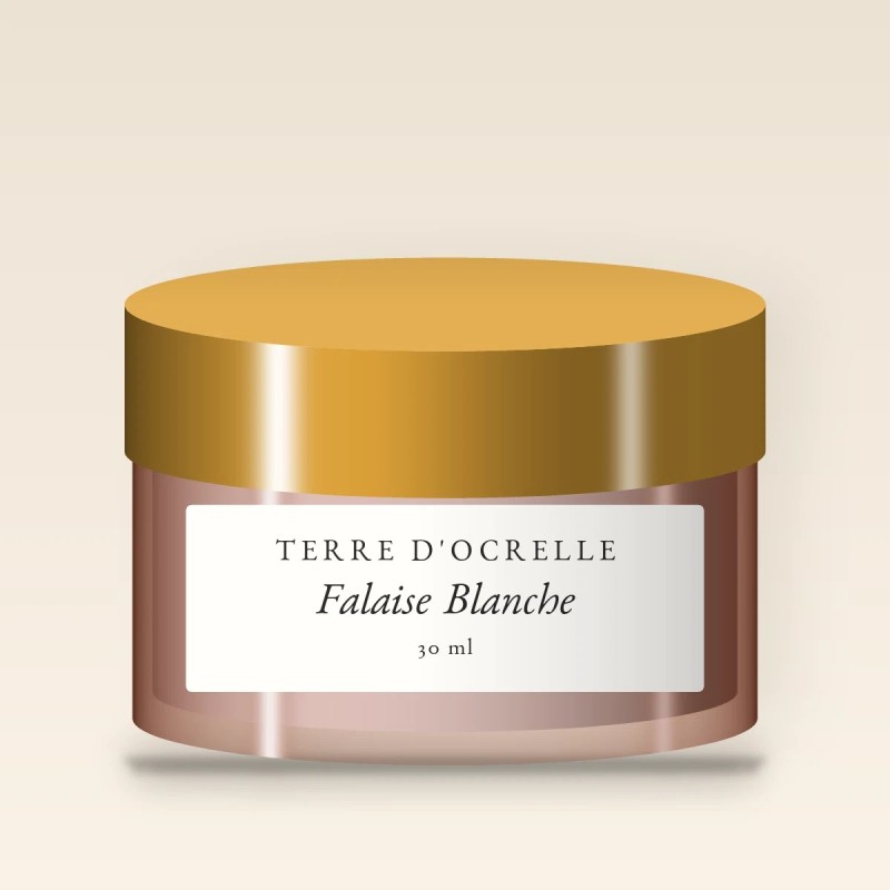 Soin anti-âge peaux matures Falaise Blanche – Terre d'Ocrelle, pot 30 ml