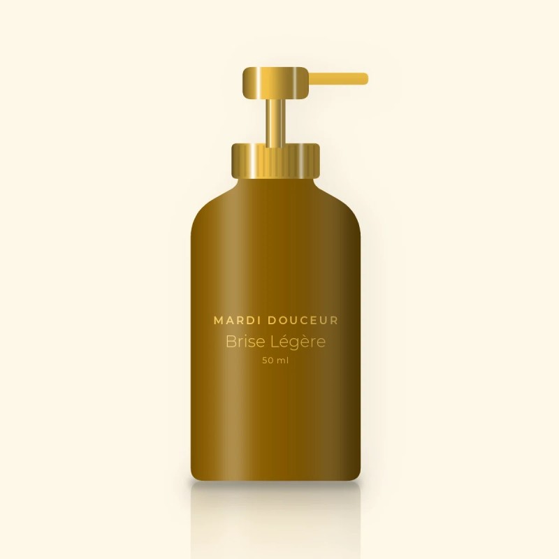 Sérum Brise Légère au squalane – Mardi Douceur, flacon-pompe 50 ml
