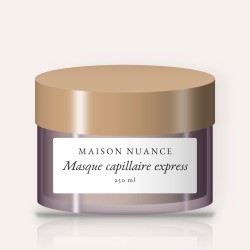 Masque capillaire express à l'huile d'argan – Maison Nuance, pot 250 ml