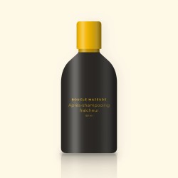 Après-shampooing fraîcheur aux protéines de soja – Boucle Majeure, flacon 150 ml