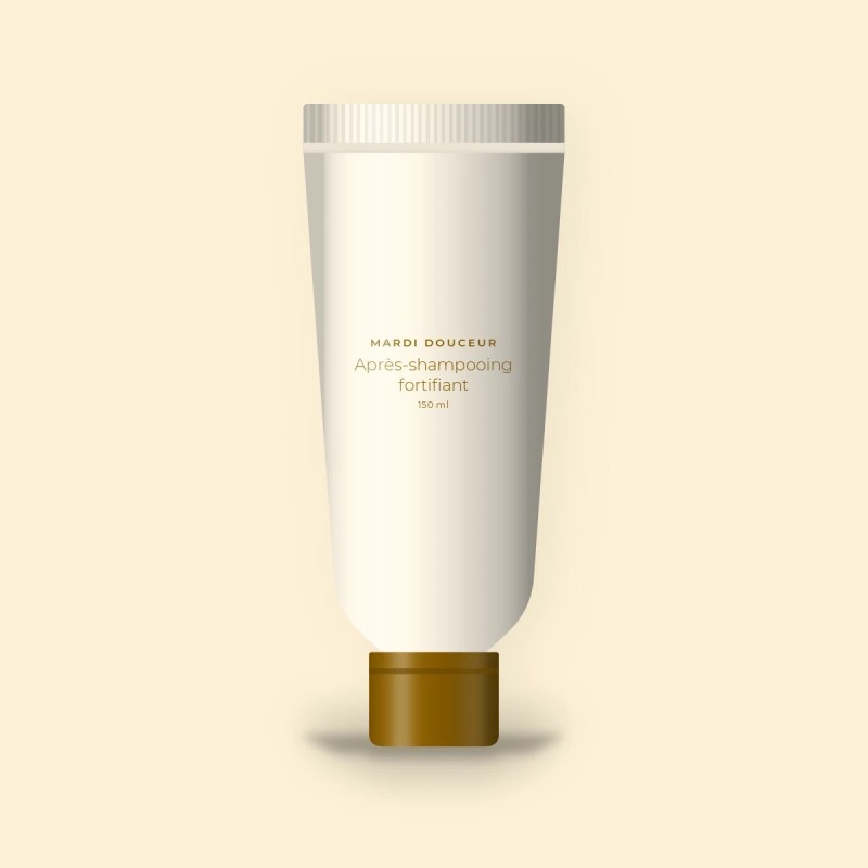 Après-shampooing fortifiant aux protéines de soja – Mardi Douceur, tube 150 ml