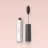 Mascara anti-bavures à l'huile de ricin – Yukimori, flacon et brosse 10 ml, teinte Brun noir