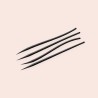 Eyeliner Galerie Vitrée tracé souple – Laque Rivoli, aperçu de la teinte Noir intense