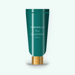 Crème coiffante anti-humidité Pur Quotidien – Tendrelle, tube 250 ml