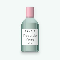 Lotion tonique Peau de Verre à l'extrait de réglisse – Sanbit, flacon 100 ml
