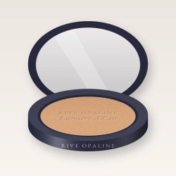 Terre de soleil estivale Lumière d'Eau – Rive Opaline, boîtier 10 g, teinte 01 Hâle léger