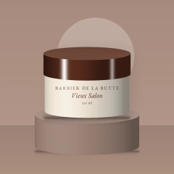 Masque capillaire Vieux Salon au beurre de murumuru – Barbier de la Butte, photo d'ambiance