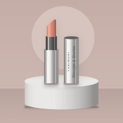 Rouge à lèvres haute pigmentation à l'huile de raisin – Yukimori, photo d'ambiance