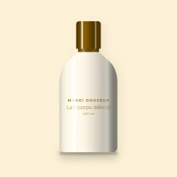 Lait corps délicat à l'acide hyaluronique – Mardi Douceur, flacon 400 ml