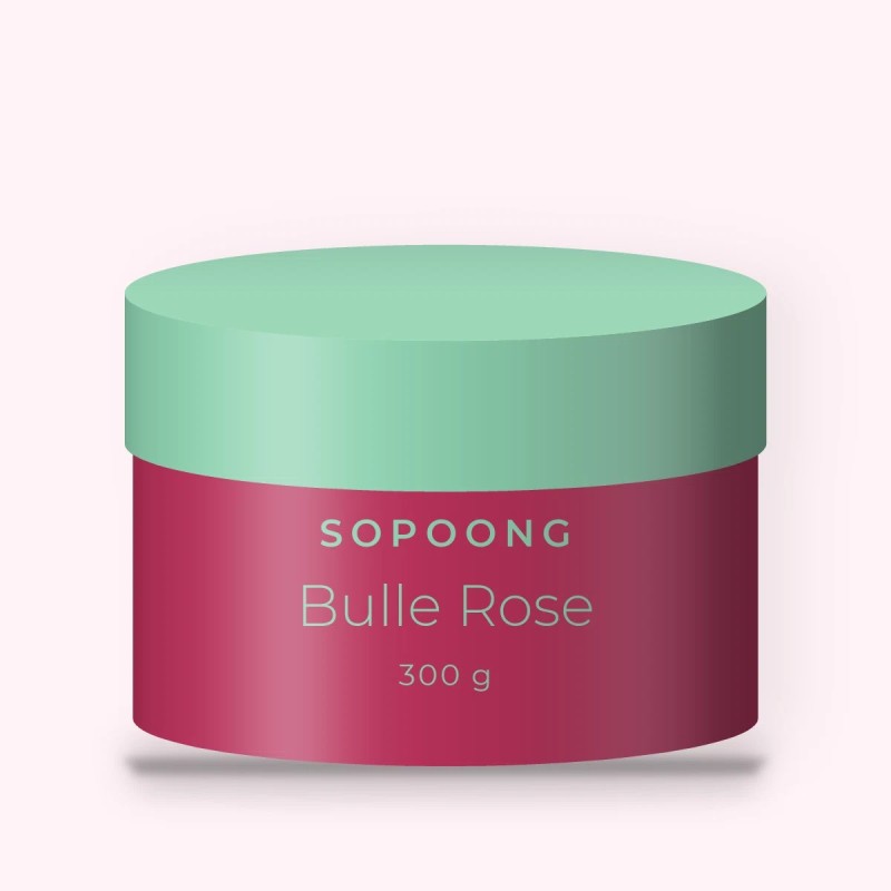 Gommage corps Bulle Rose confort au sucre – Sopoong, pot 300 g