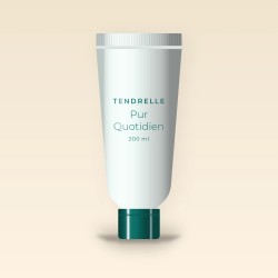 Lait solaire Pur Quotidien satiné SPF 50+ – Tendrelle, tube 200 ml