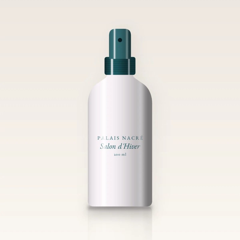 Brume Salon d'Hiver à la bergamote – Palais Nacré, flacon spray 200 ml