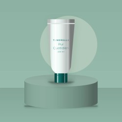 Lait solaire Pur Quotidien satiné SPF 50+ – Tendrelle, photo d'ambiance