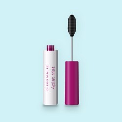 Mascara allongeant Aplat Mat – Chromalie, flacon et brosse 8 ml, teinte Noir intense