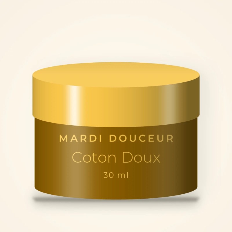 Coton Doux soin anti-âge repulpant – Mardi Douceur, pot 30 ml