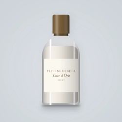 Après-shampooing Luce d'Oro à l'extrait de pomme – Pettine di Seta, flacon 200 ml