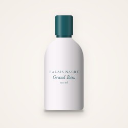 Nettoyant visage Grand Bain à l'extrait d'hamamélis – Palais Nacré, flacon 150 ml