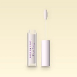 Gloss sensoriel Fluo Party – Bonbon Néon, flacon applicateur 6 ml, teinte 01 Cristal