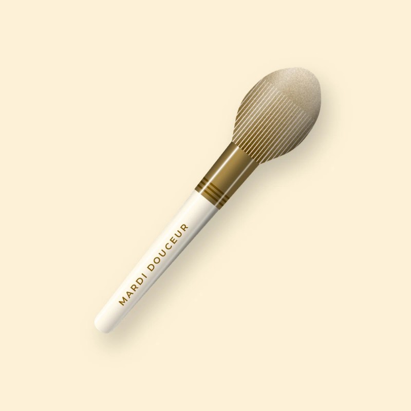 Brosse Brise Légère en acétate de cellulose – Mardi Douceur, vue de face